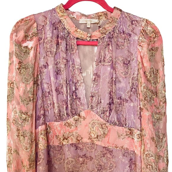 LoveShackFancy Starling Gown – Amethyst Dusk Size 10 | Rare Velvet Maxi Dress Br - Picture 11 of 16